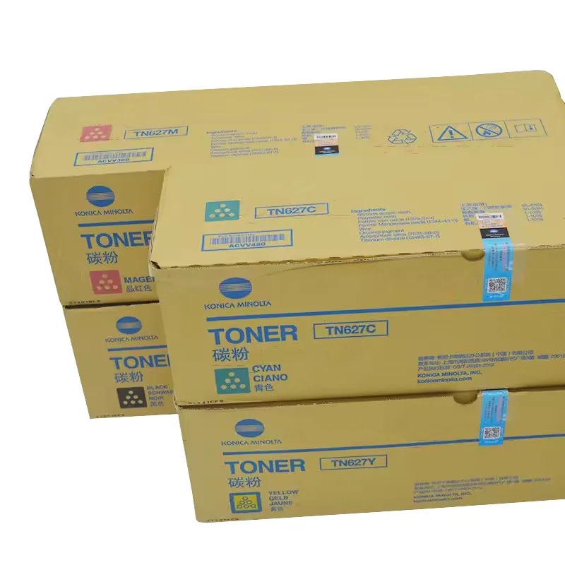 

TN627 оригинальный азиатский тонер-картридж для Konica Minolta AccurioPrint C12000 C14000 ACV180 ACVV280 ACV380 ACV480