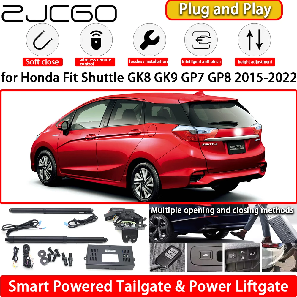 for Honda Fit Shuttle GK8 GK9 GP7 GP8 2015-2022 OEM Automatic Electric Powered Tailgate Power Liftgate Tail Gate Lift Kit System