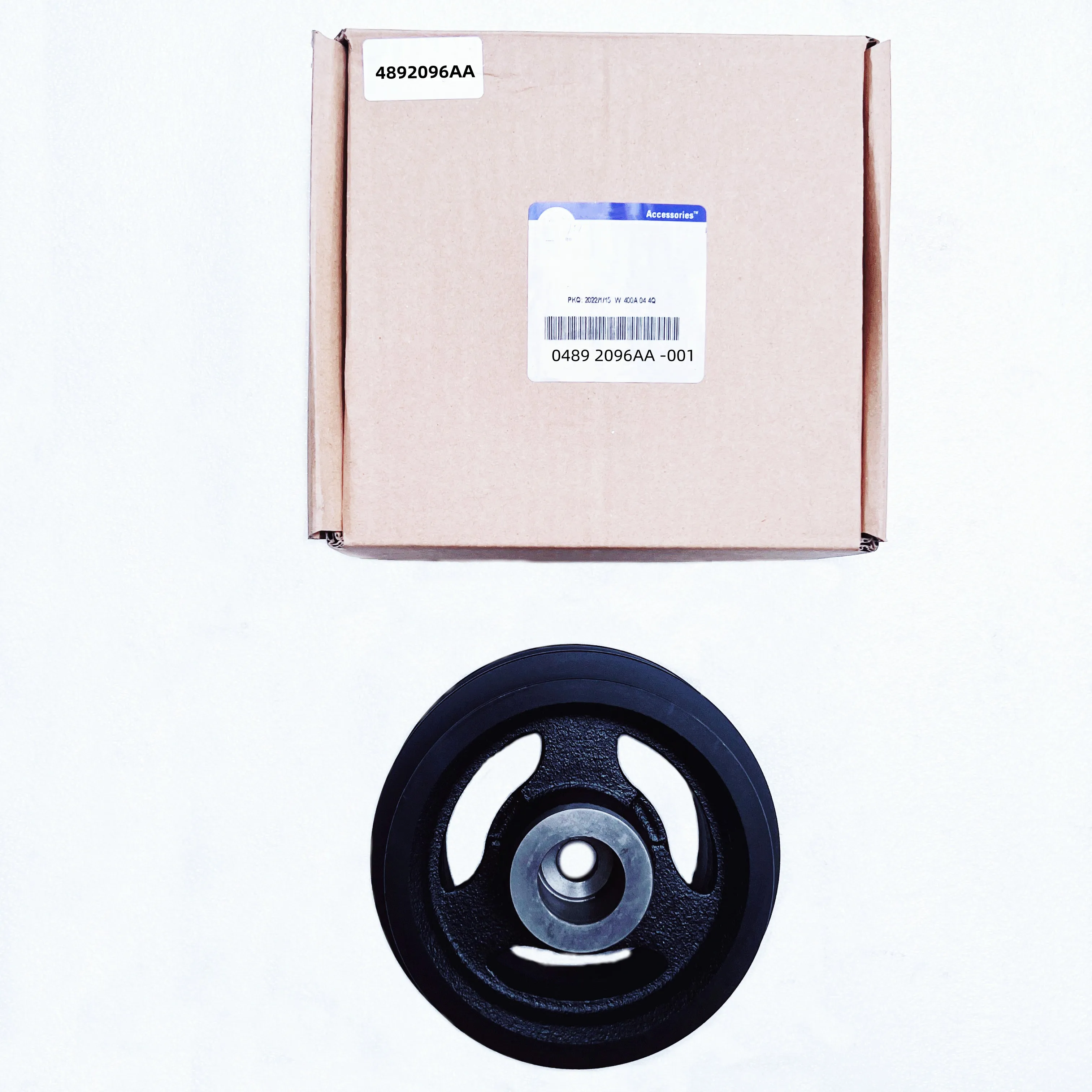 

Амортизатор коленчатого вала (шкив коленвала) WAP01, 4892096AA, подходит для: 2.7L, Journey, JC, The Avengers, 2007-2010