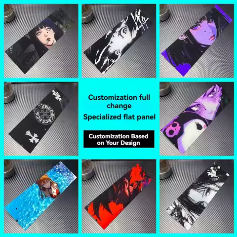 GH60 Mechanical Hollow Keyboard Backboard Hollow Shell Light Plate Custom Wooting Holy60 Keyboard Case Backplate Light Plate