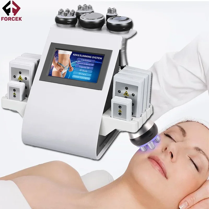 Missheart 6-in-1 Professional KIM 8 40K Cavitation Machine Body Shaping Radio Frequency Multifunctional Weight Loss Machine