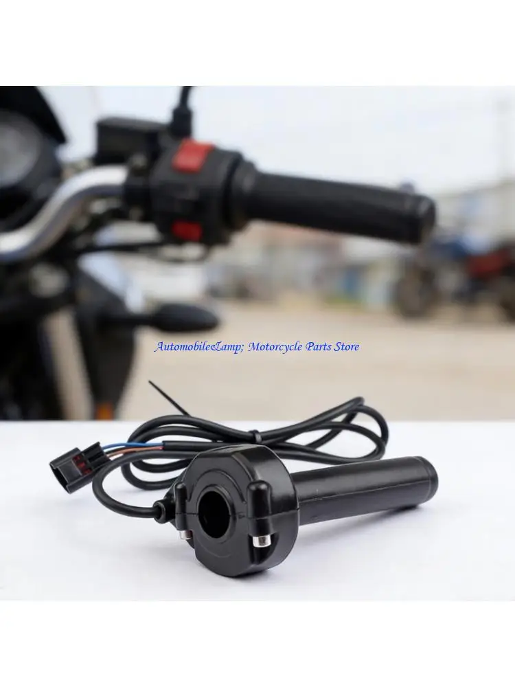 H7BD Motorbike Handle Bar Grips Plastic Handlebar Grips for Sur-Ron Dirt Bike Motocross Throttle Bar Grips Handle Grips