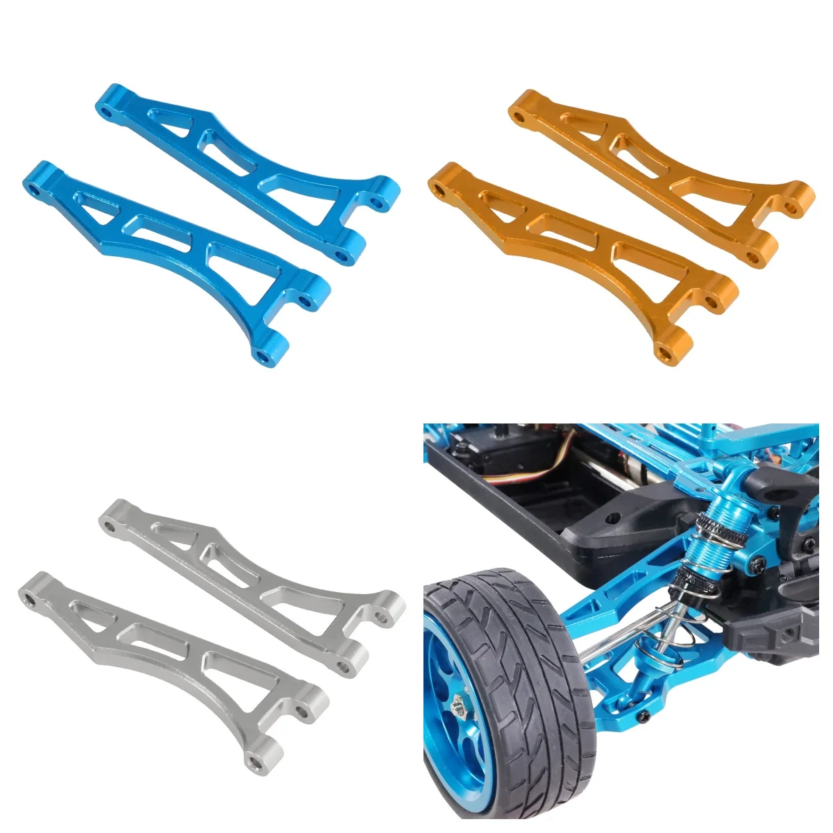 

Speedy SCY1/16 16101JJRC Высокоскоростной пульт дистанционного управления для автомобиля Модернизированные металлические детали Задний верхний А-образный рычаг