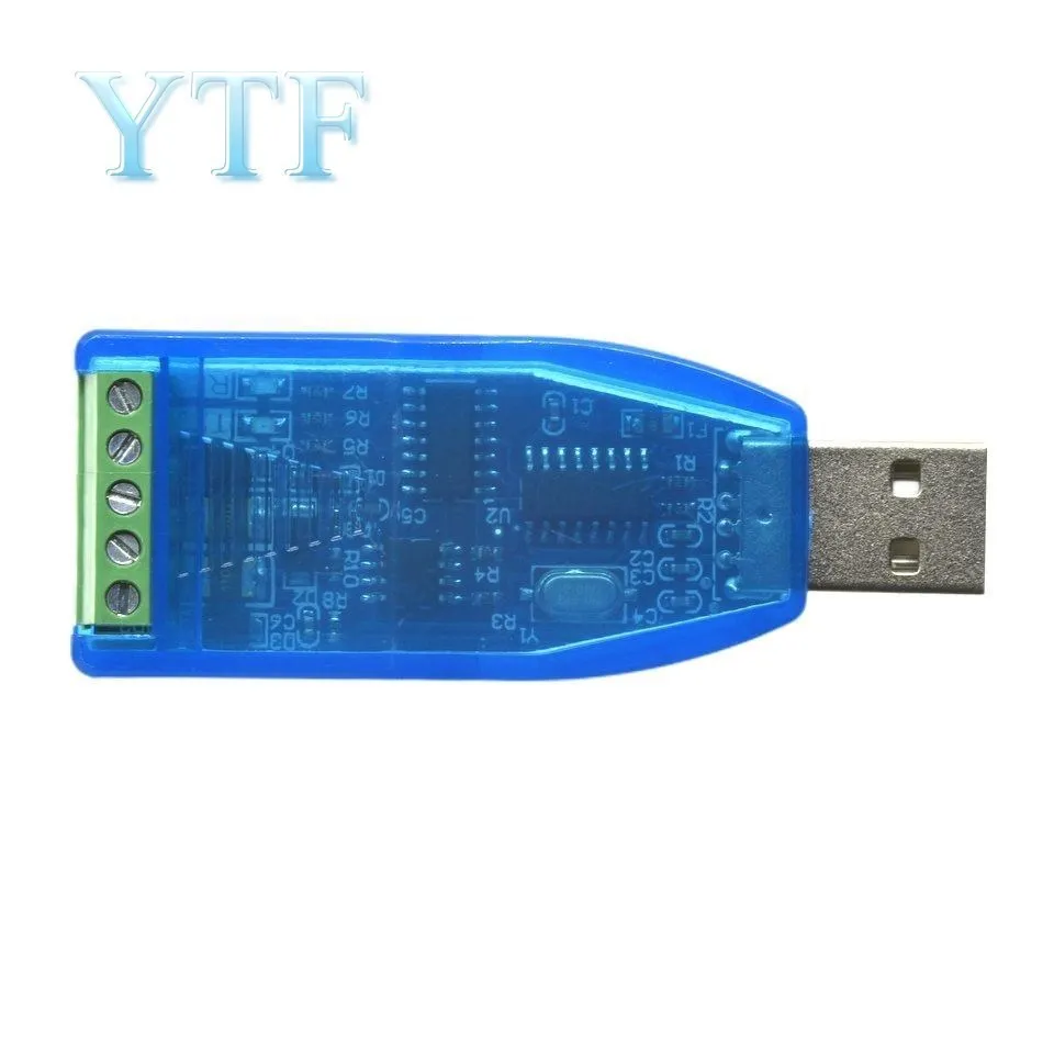 

Industrial USB To RS485 Communication Module Bidirectional Half Duplex Serial Line Converter TVS Protection U485 CH340G