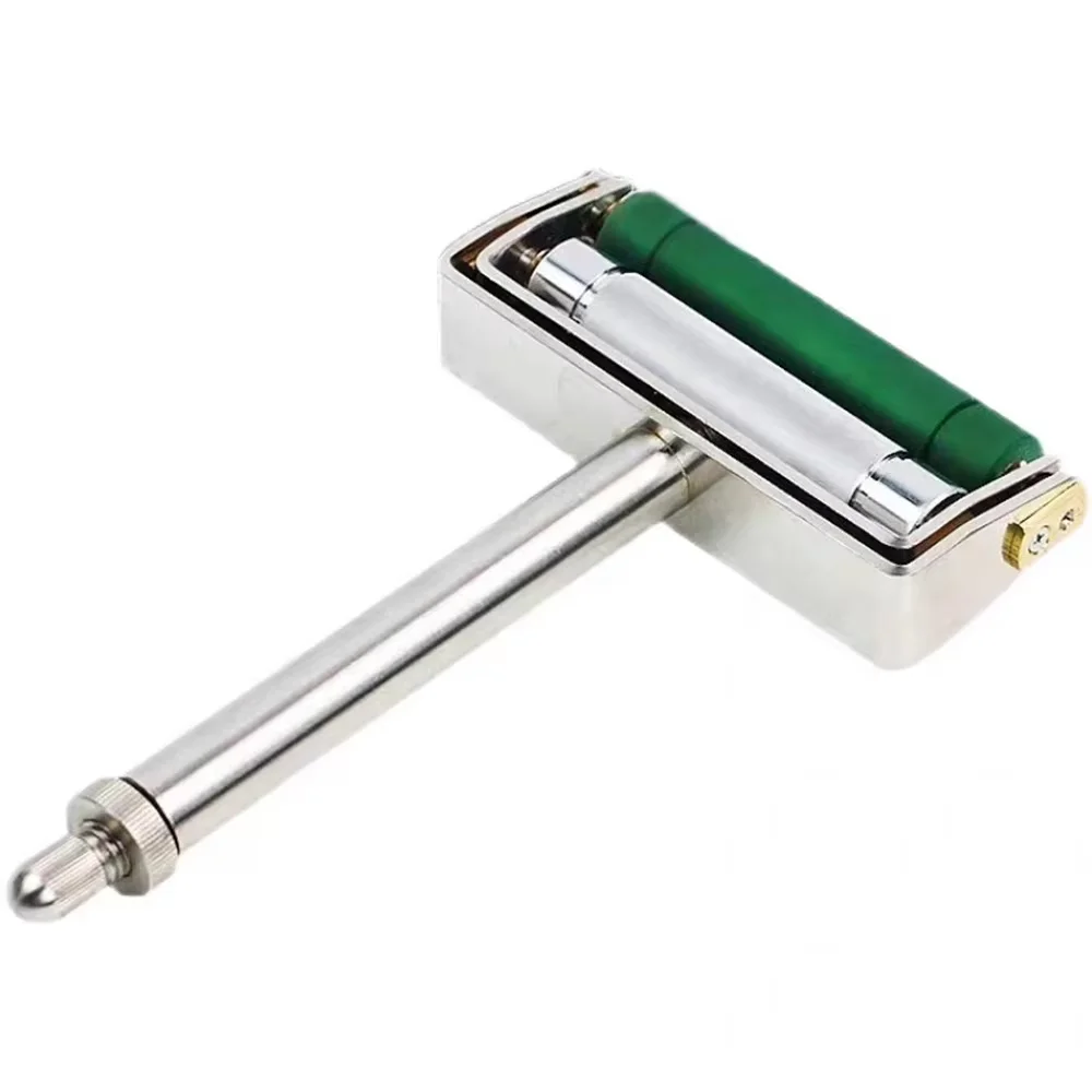 Hand Ink Proofer Manual Color Wheel 300 Line Hand Metal Roller Rubber Roller Anilox Roller for Gravure Flexgraphic and Coating