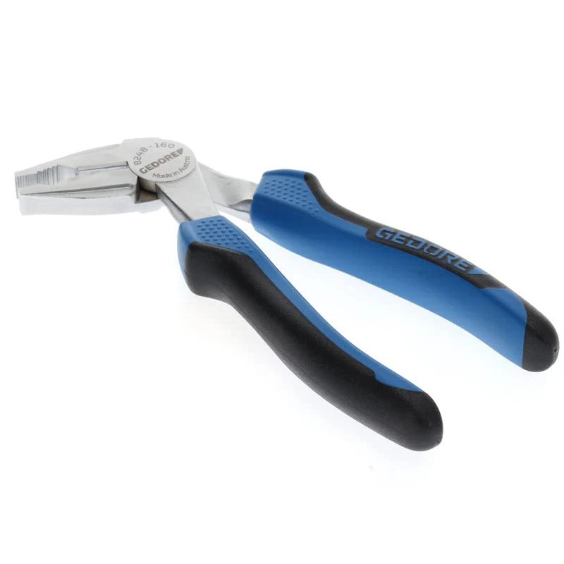 GEDORE 8248-160 JC Combination Pliers Combination Pliers With 60 ° Angle Pliers Head Make Full Use Of The Power In Your Hands