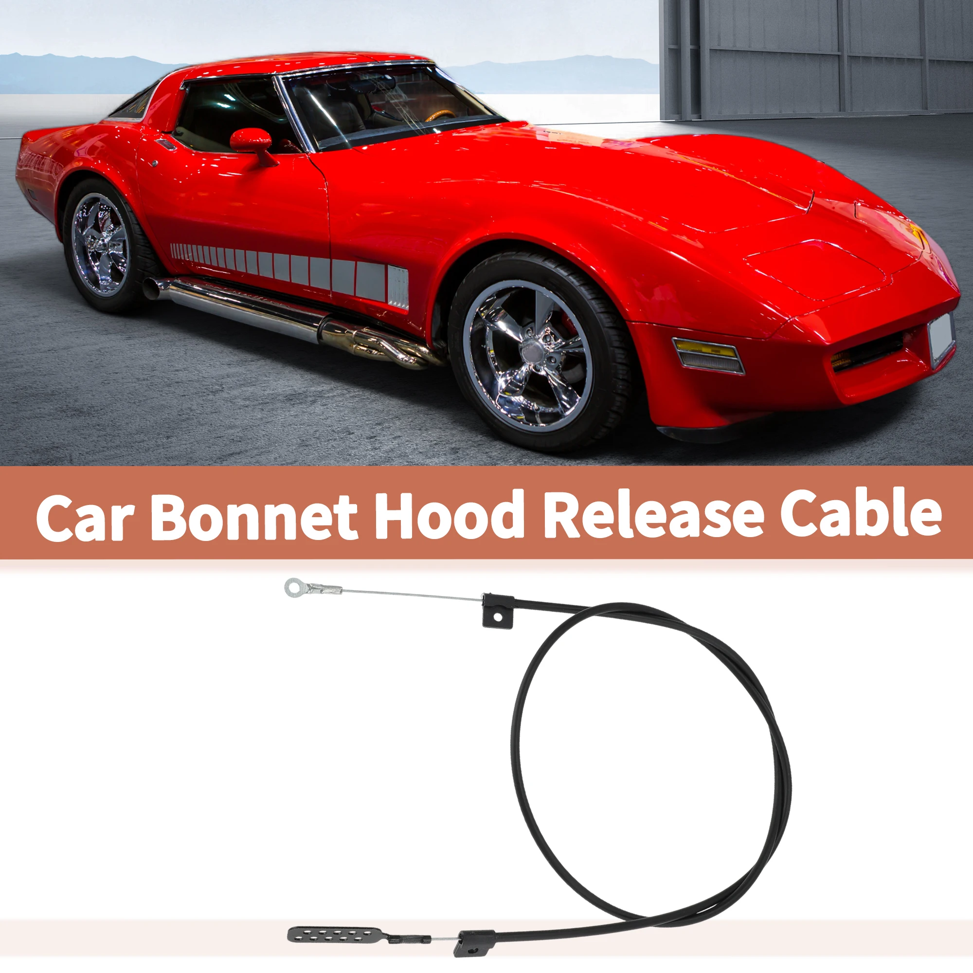 

UXCELL No 41787 Боковая защелка капота для Chevy Corvette C3 1978-82