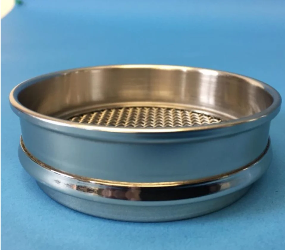 Standard Lab Soil Analysis Support Custom 304 Stainless Steel Flour Sieve Soil Sampling Test Sieves Low Cost test Sieve