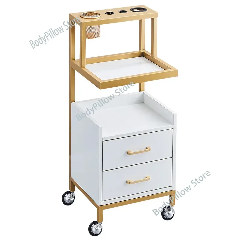 

Makeup Manicure Salon Trolley Cosmetic Drawers Cleaning Rolling Utility Carrito Auxiliar Furniture BL50ST