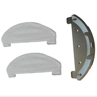 A74M Vacuum Cleaner Mop Cloth Holder and Mop Cloth for Proscenic M8Pro M8 V10 X1 Unitec T10 Conga Robot Vacuum Cleaner Parts