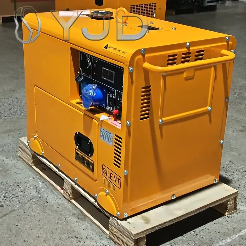Leanko Power 5KW 10KW New Set Factory Wholesale Single Cylinder Air Cooled Diesel Generator Small Household Power Generator