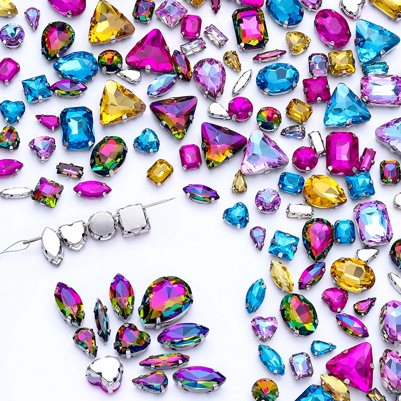50 Uds. De cristal de costura - Sew On Rhinestone reseña y precio