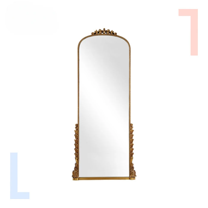 

Framed Mirrors Decor Full Length Gold Dressing Mirror Wall