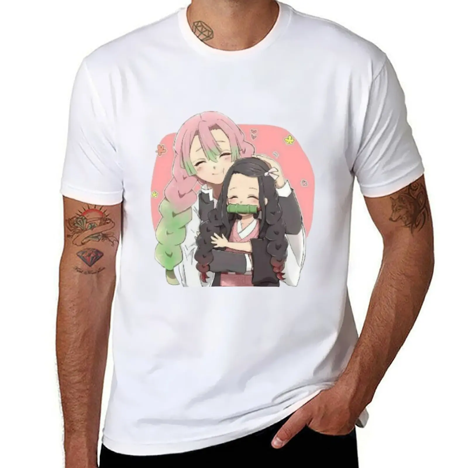 

Copy of nezuko cute T-Shirt t shirts for man cotton soft t shirts for man pack cotton T-Shirt