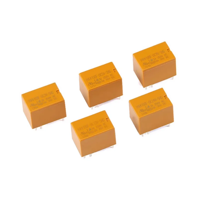 

(100 pcs/lot)Relay 4100 3A 6-pin HK4100F-DC3V 5V 9V 12V 24V SHG brand new original stock