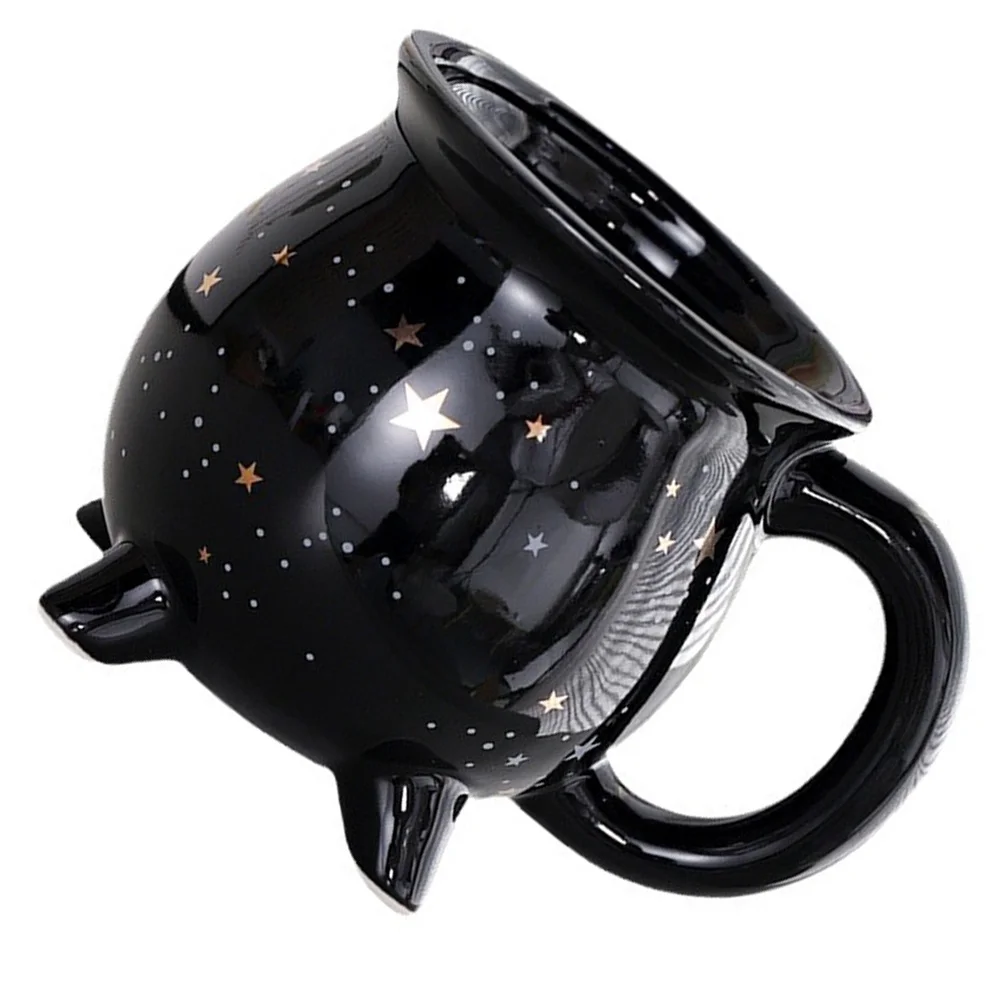 

Halloween Decor Ceramic Drinks Mug Cup Cauldron Serving Mugs Drinking