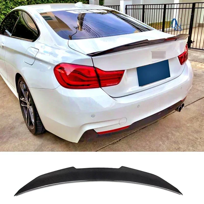 New! Black F32 Spoiler for BMW F36 4 Series Coupe Type PSM 2013-2019 Rear Ducktail Wing Trunk ABS Accessories