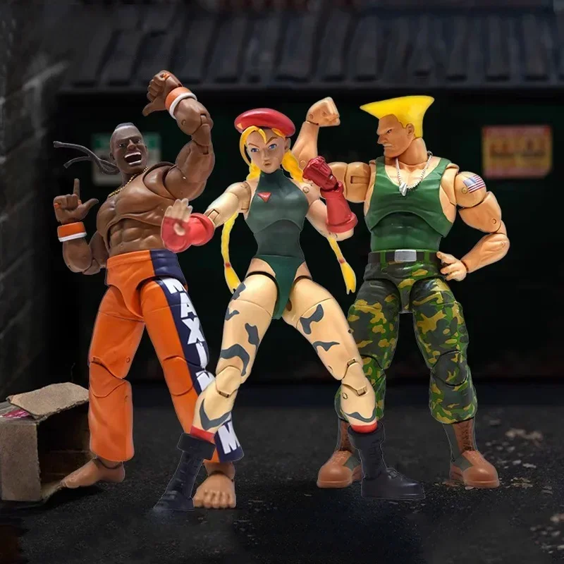 Nowość w magazynie Oryginalna figurka Jada Street Fighter 6 Anime 15 cm Cammy White Guile Dee Jay Figurka akcji Street Fighter Zabawki Prezent