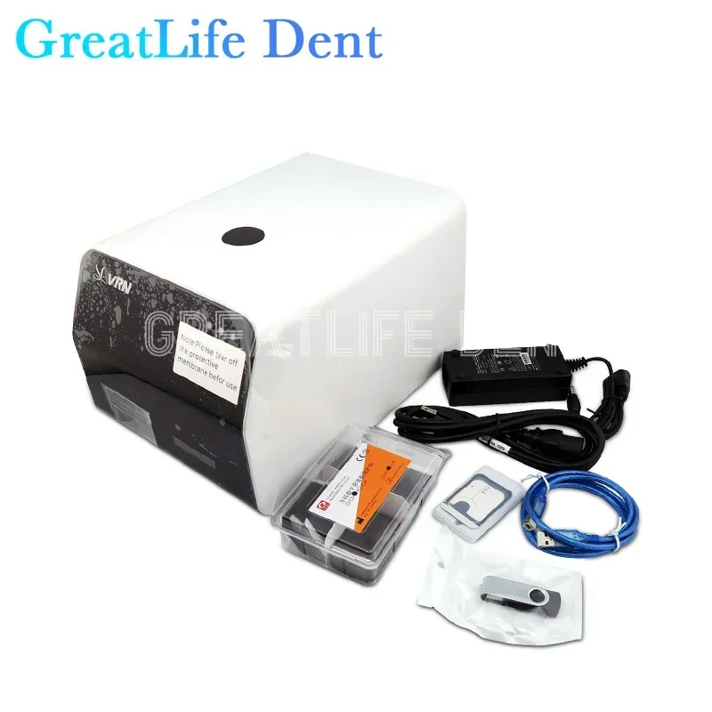 GreatLife Dent VRN EQ-600 HD Fast Imaging Wireless Digital Shooting Image Plate Scanner Imaging Plate PSP Scanner Dental Scanner