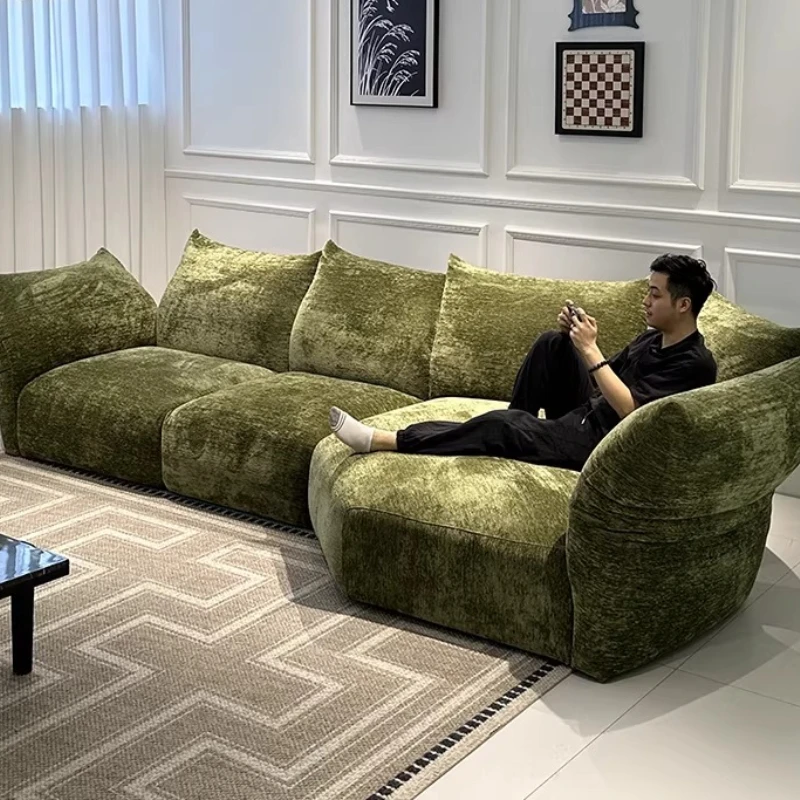 

Petal sofa Italian minimalist designer creative special-shaped module sofa corner chenille fabric sofa