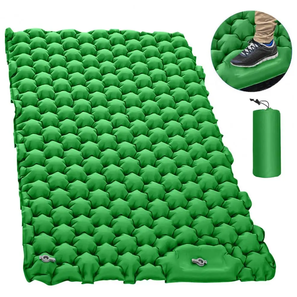 

Camping Air Mattress Quick Inflation Built-in Pump Sleeping Pad Inflatable Mattress Outdoor Hiking Trekking Picnic Sleeping Mat