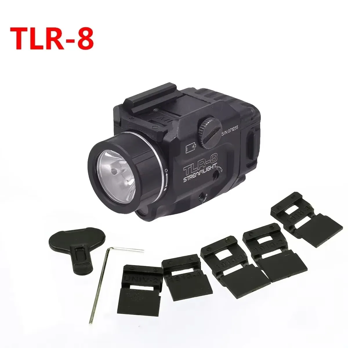 Tactical Streamlight TLR1 TLR7 TLR8 LED Light Scout Red Laser Sight TLR 1 TLR 8 for GLOCK 17 19 1911 Strobe Flashlight