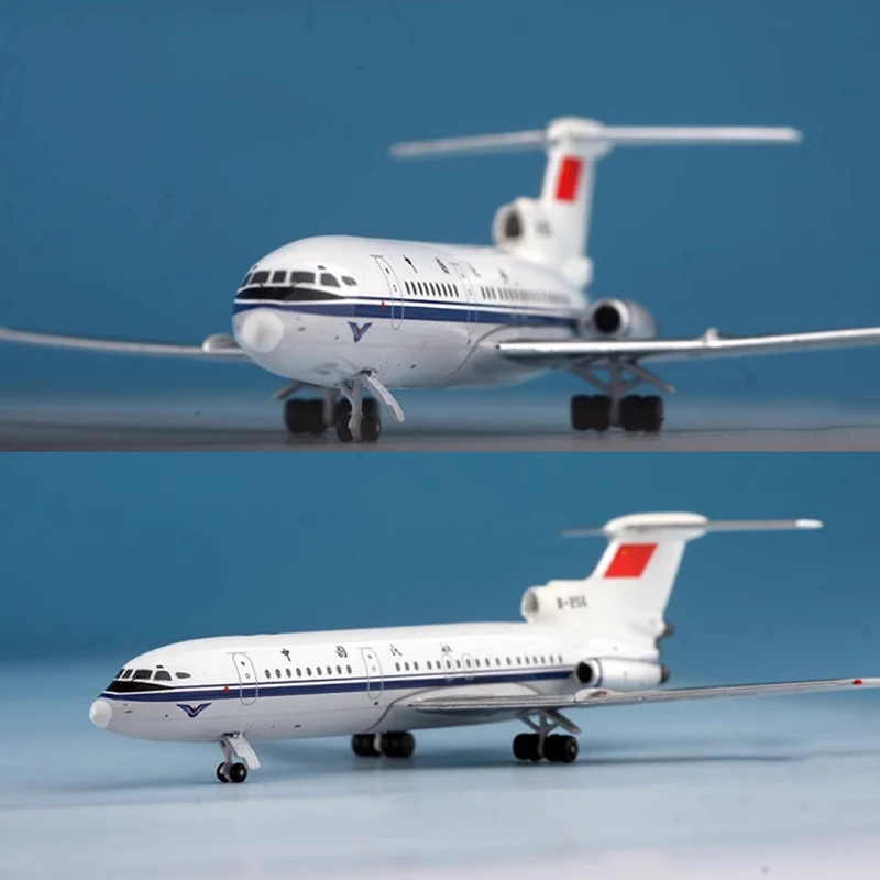 1:400 Scale YU12001 CAAC Hawker Siddeley Trident B-256 Planes Model Airplanes Airlines Alloy Aircraft Plane collectible