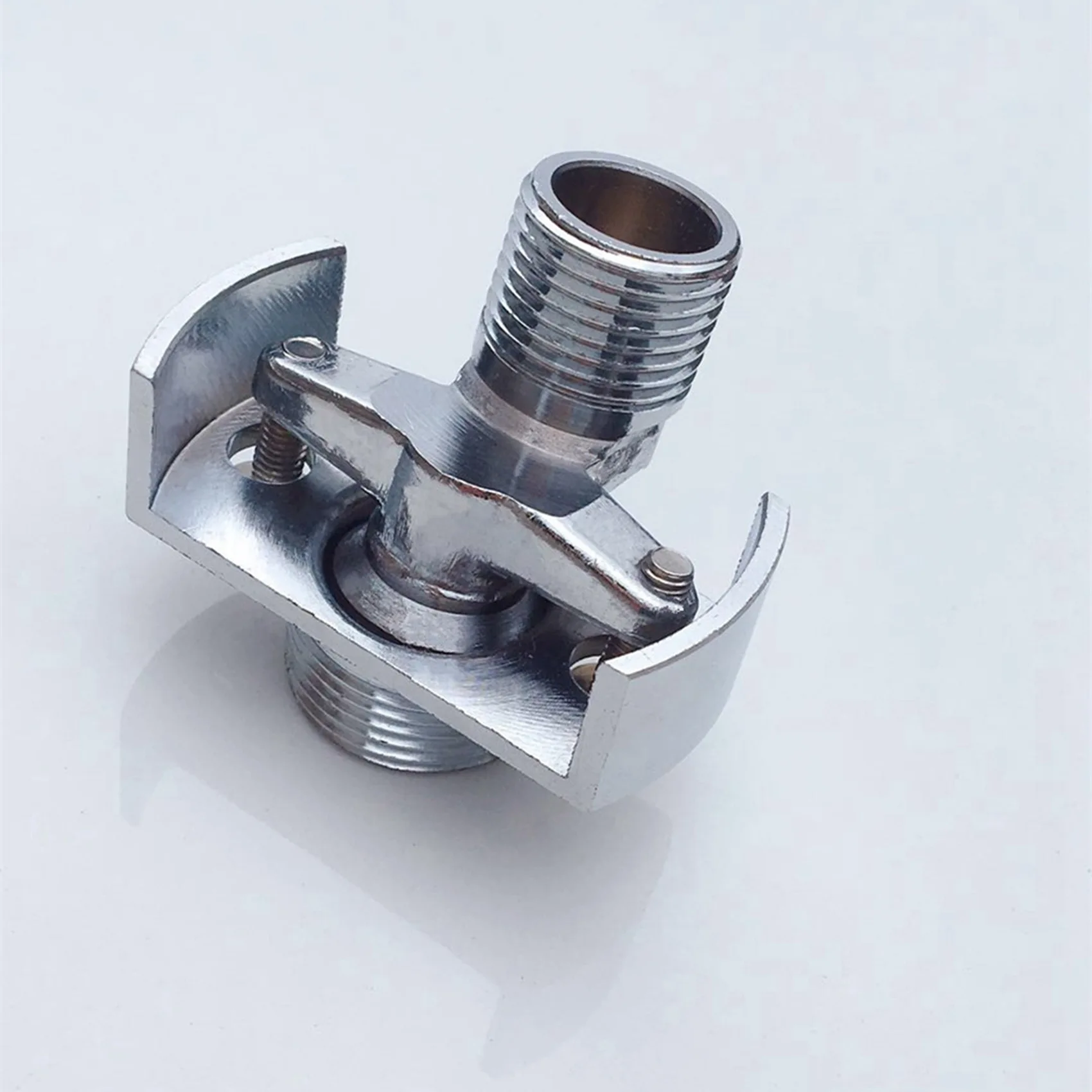 AB47-3X Adjusting The Angle Of Intake Pipe Copper Shower Head Angled Curved Foot Eccentric Screw Corner Faucet Accessor A