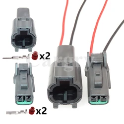 1 insieme 2P PB015-02850 Auto sigillato connettore 7123-8520-40 7222-8520-40 Automobile tergicristallo spruzzatore presa cablaggio
