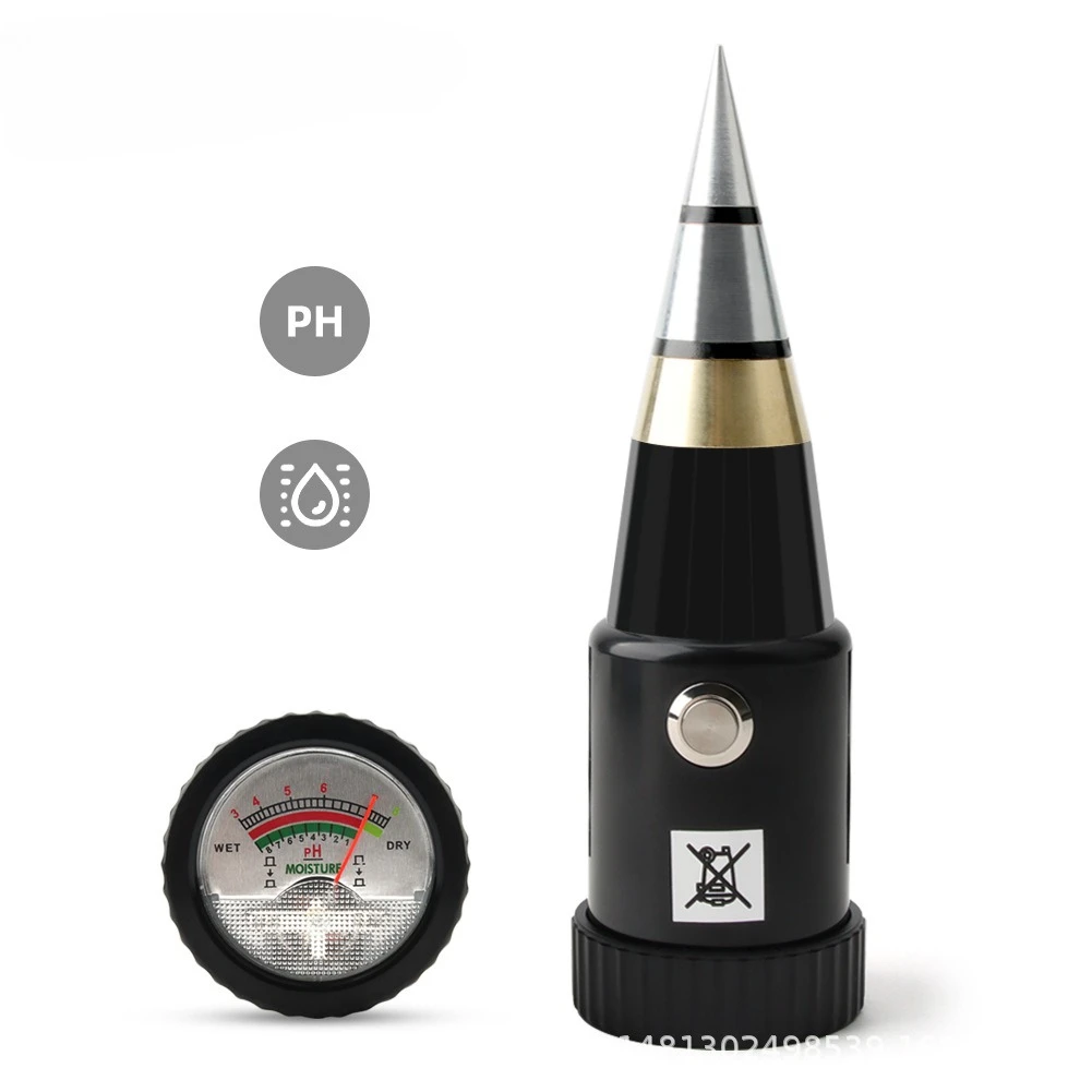 

KS-05 Short Soil Meter PH Tester PH Detector Pointed Soil Meter Test Moisture