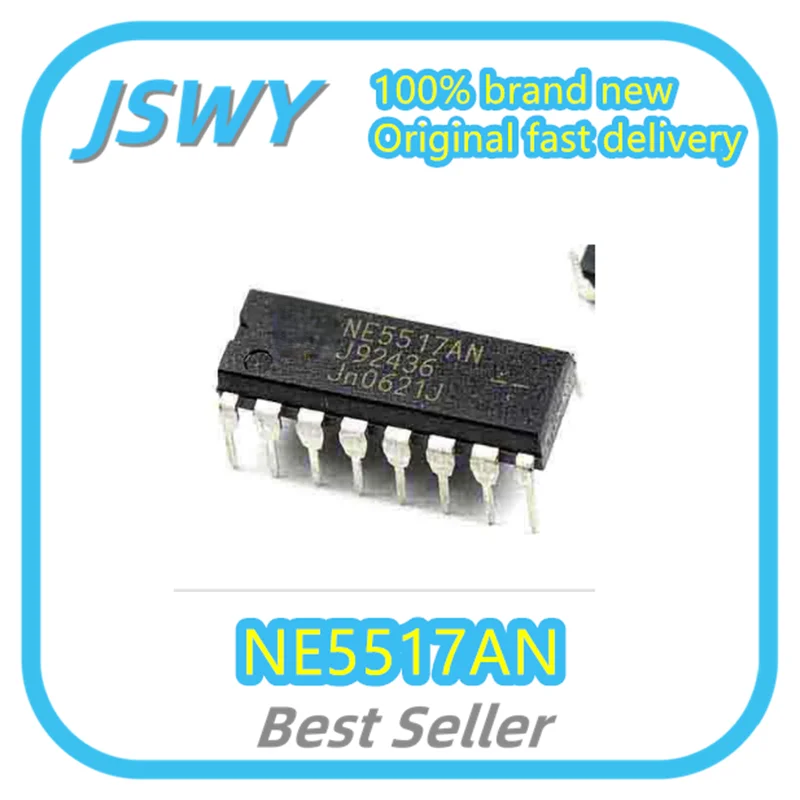 

(5/20pcs) NE5517AN NE5517N DIP-16 Imported Dual Operational Transconductance Amplifier Brand New Authentic Electronics
