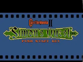 Simon's quest  60 Pin Game Card For 8 Bit Subor Game Player