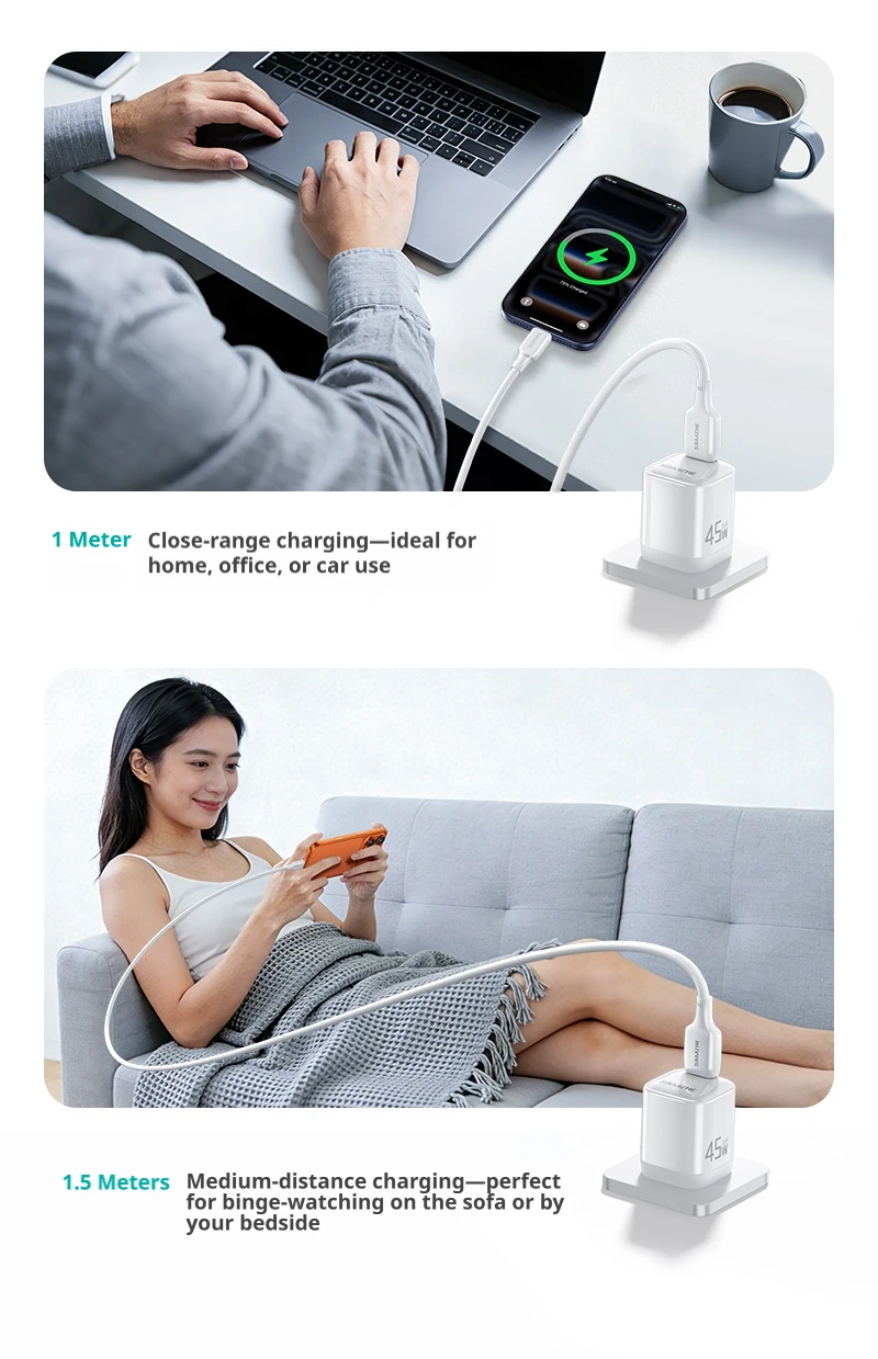 SAMZHE 3A USB-C-Kabel für iPhone 17 16 15 Xiaomi Samsung – Schnelles Ladekabel USB-C-Ladegerät Datenkabel für iPad Poco USB-C – Detail 10