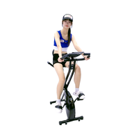 Factory Original Foldable Steel Fitness Bike for Indoor Sports Magnetically Controlled for Spinning 100kg Dropshipping Pedal