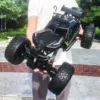 1/8 4WD 금속 합금 바디 RC 트럭, 오프로드, 모든 지형, 대형 락 크롤러, 리모컨 자동차 장난감, 어린이 선물, 4x4 2.4G 1