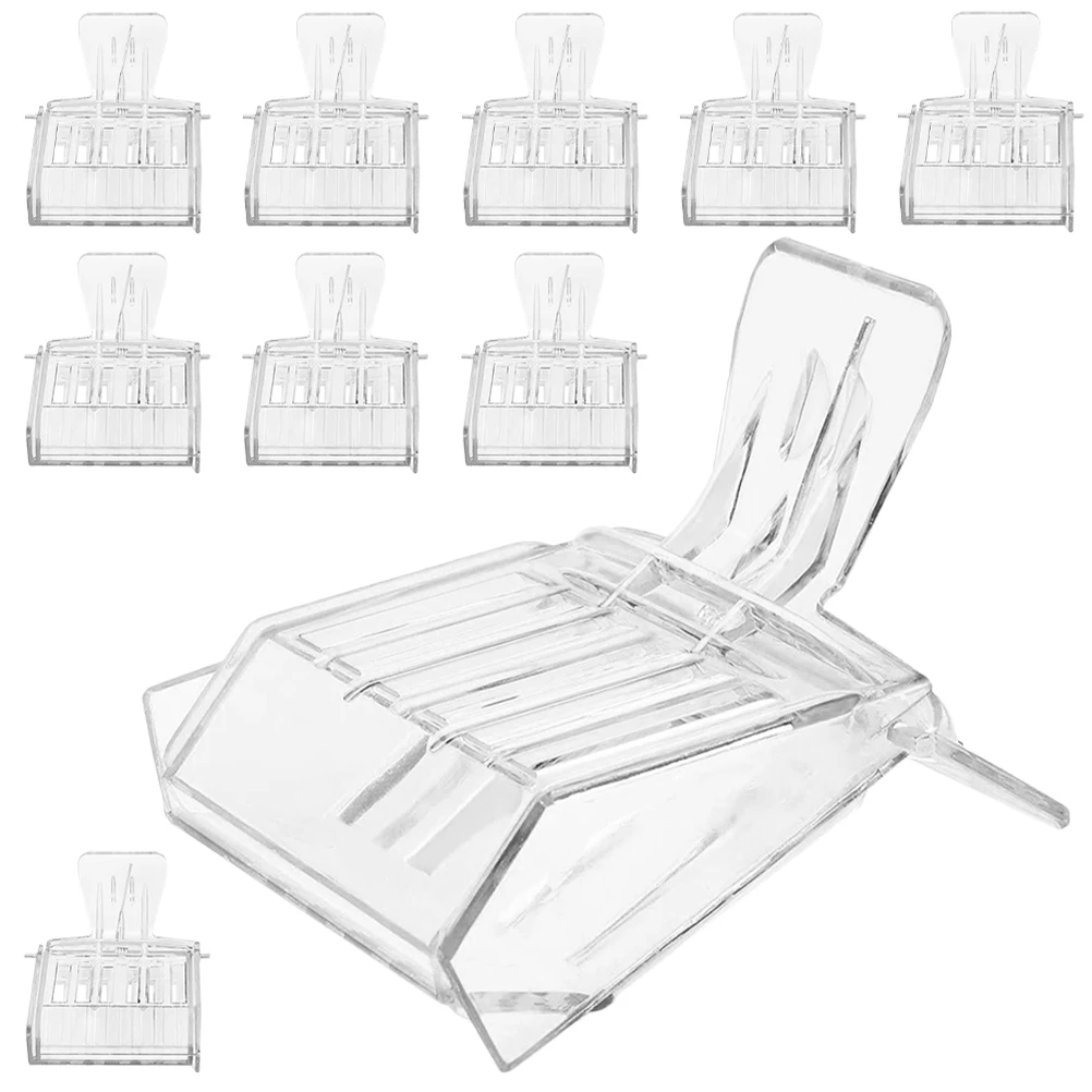 

10 Pcs Cage Cell Cups Beekeeping Trap Rearing Plastic Equipment Incubation Base Tools