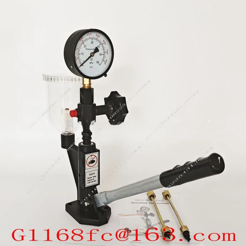 S60H Fuel Injector Calibrator, Fuel Injector Testing Bench, and Tester Are Suitable for Mechanical Fuel Injectors