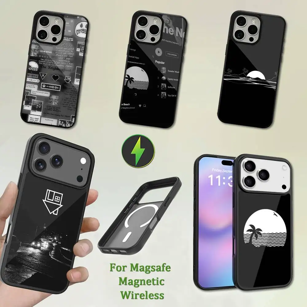 

The N-NeighbourHood Band Phone Case For iPhone 13,12,11,16,15,17,14,Pro,Max,Plus,Mini, With Magsafe,Magnetic Wireless Charging