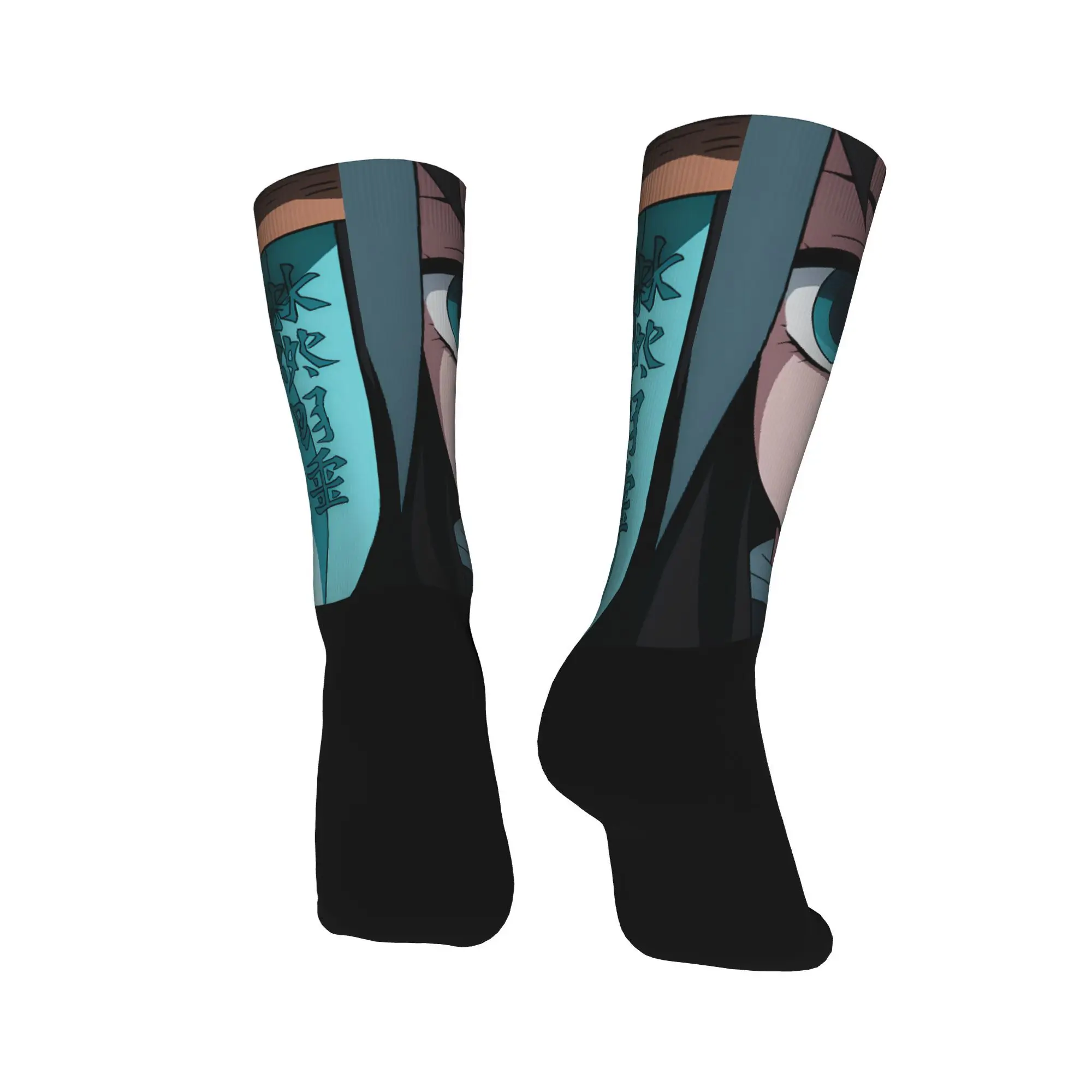 Skarpety Muichiro Tokito, modne wzory, jesienne skarpety antypoślizgowe, unisex, męskie, wysokiej jakości skarpety do skateboardingu.