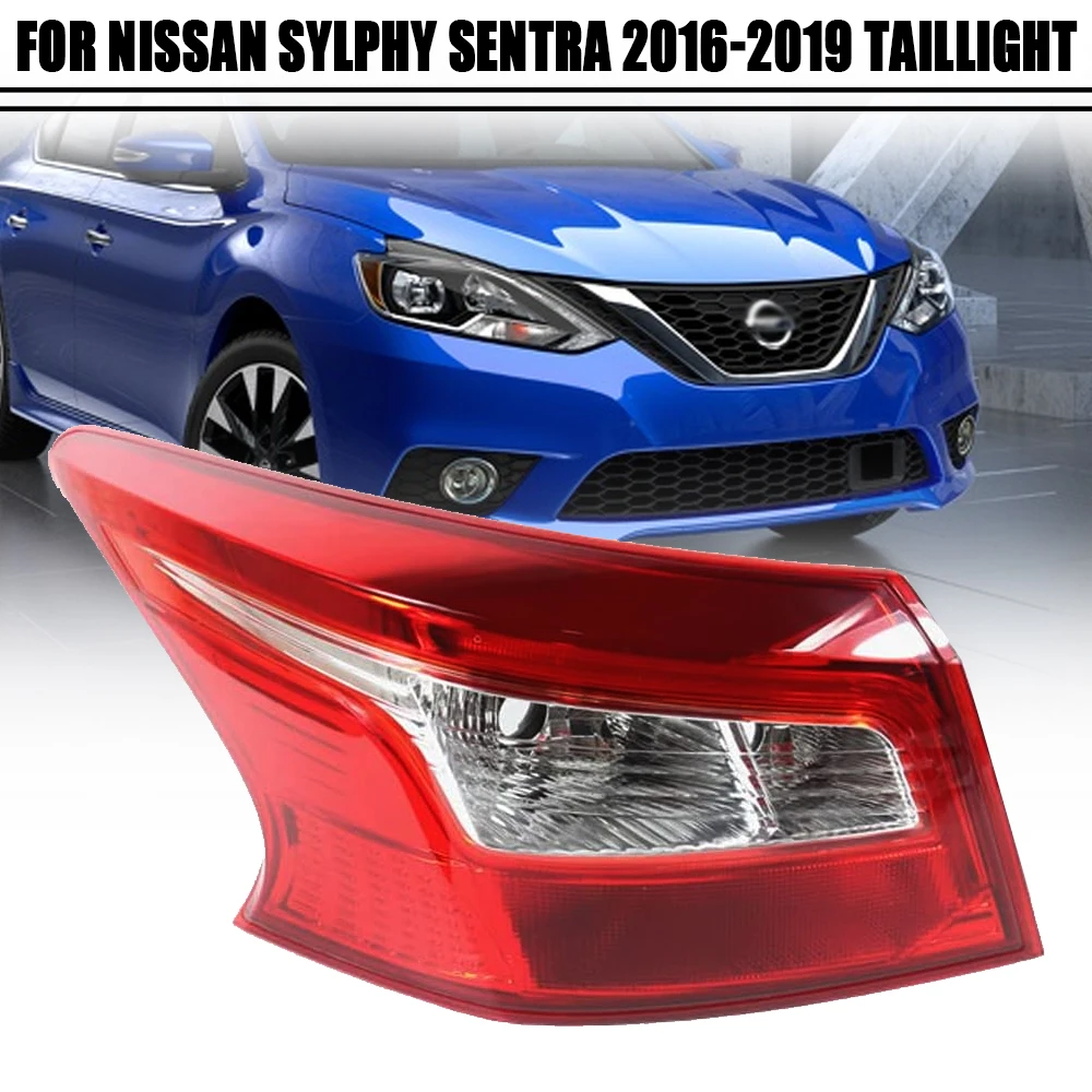 Left/Right Side Tail Lamp FOR Nissan Sylphy sentra 2016 2017 2018 2019 Rear Tail Light Brake Lamp with