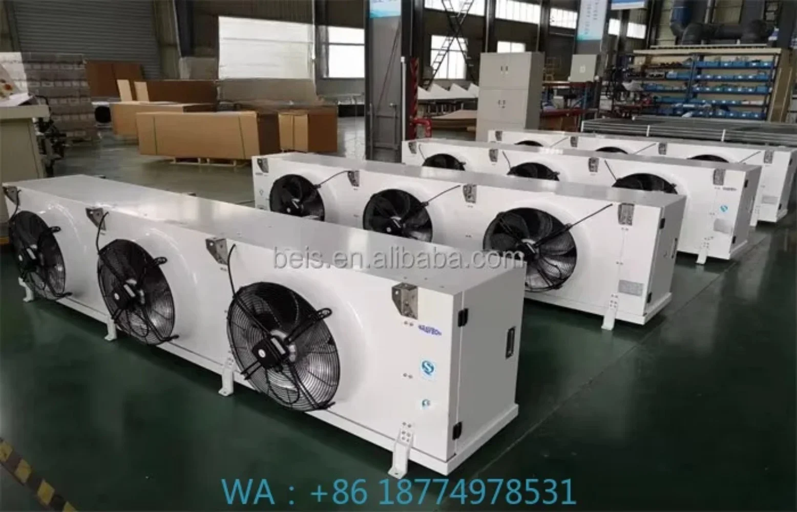Automatic Refrigeration Condensing Unit with Air Cooler & Evaporator, Complete Compressor Unit for Cold Room
