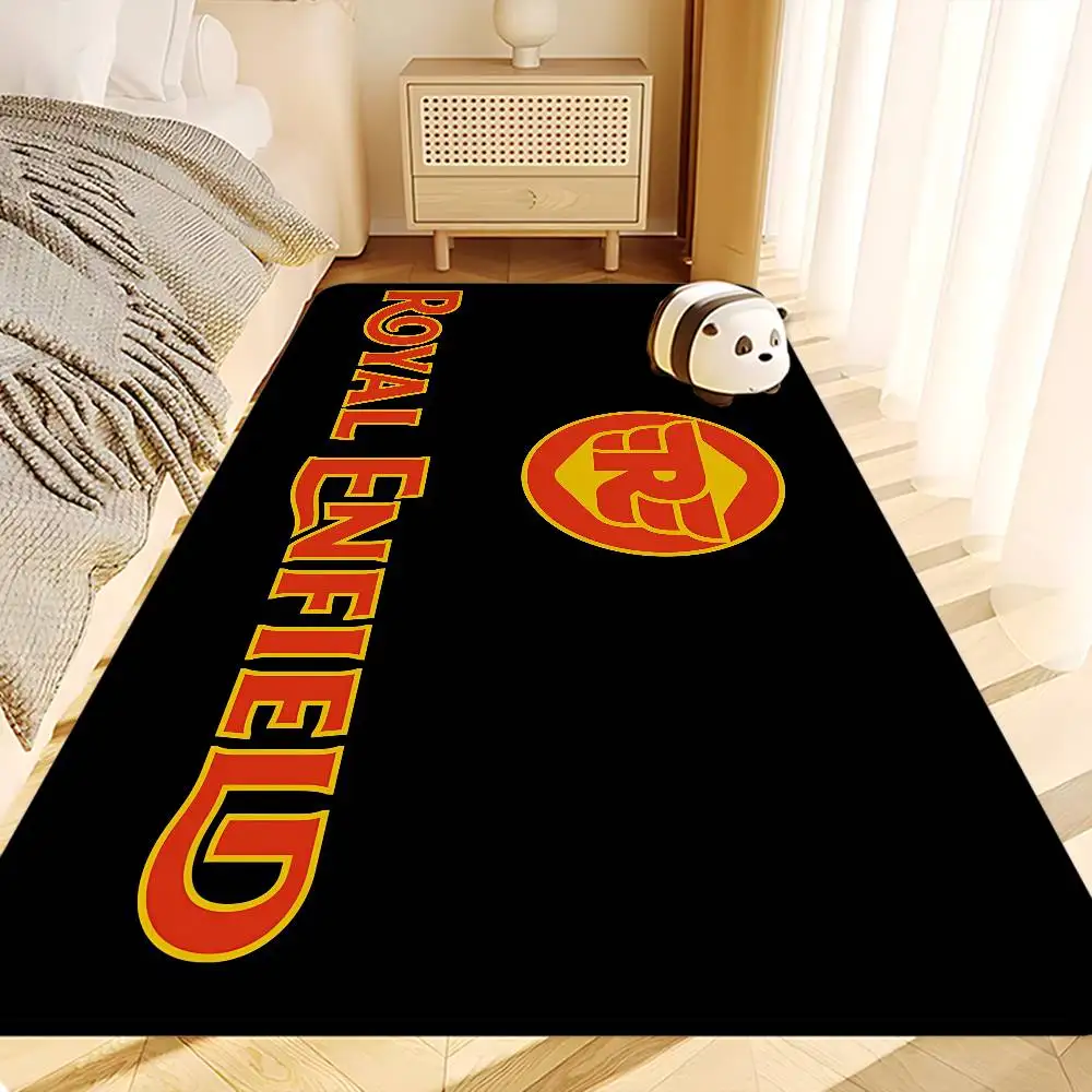 1PC Moto Racing Royals Enfields Door Mat Washable Non-Slip Living Room Sofa Chairs Area Mat Kitchen Doormat Area Rug view 4