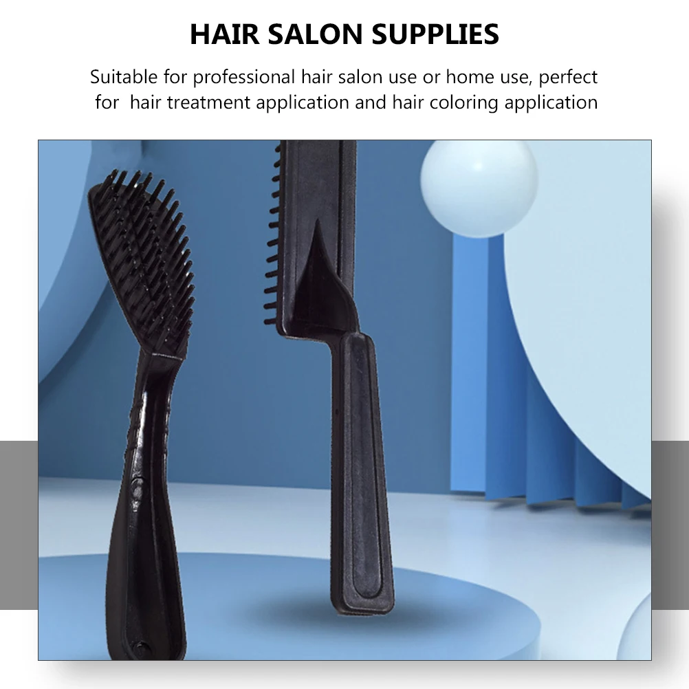 

20 Pcs Hair Comb Coloring Tools Weaving Mix Tinting Brushes Dye Bowl Abs for Stylist