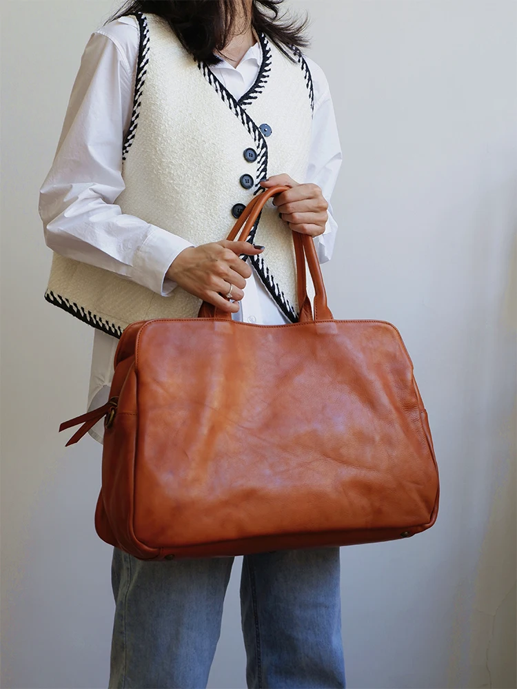 2026 Bolso de mano de cuero ge - Women Bags With Laptop Compartment reseña y precio