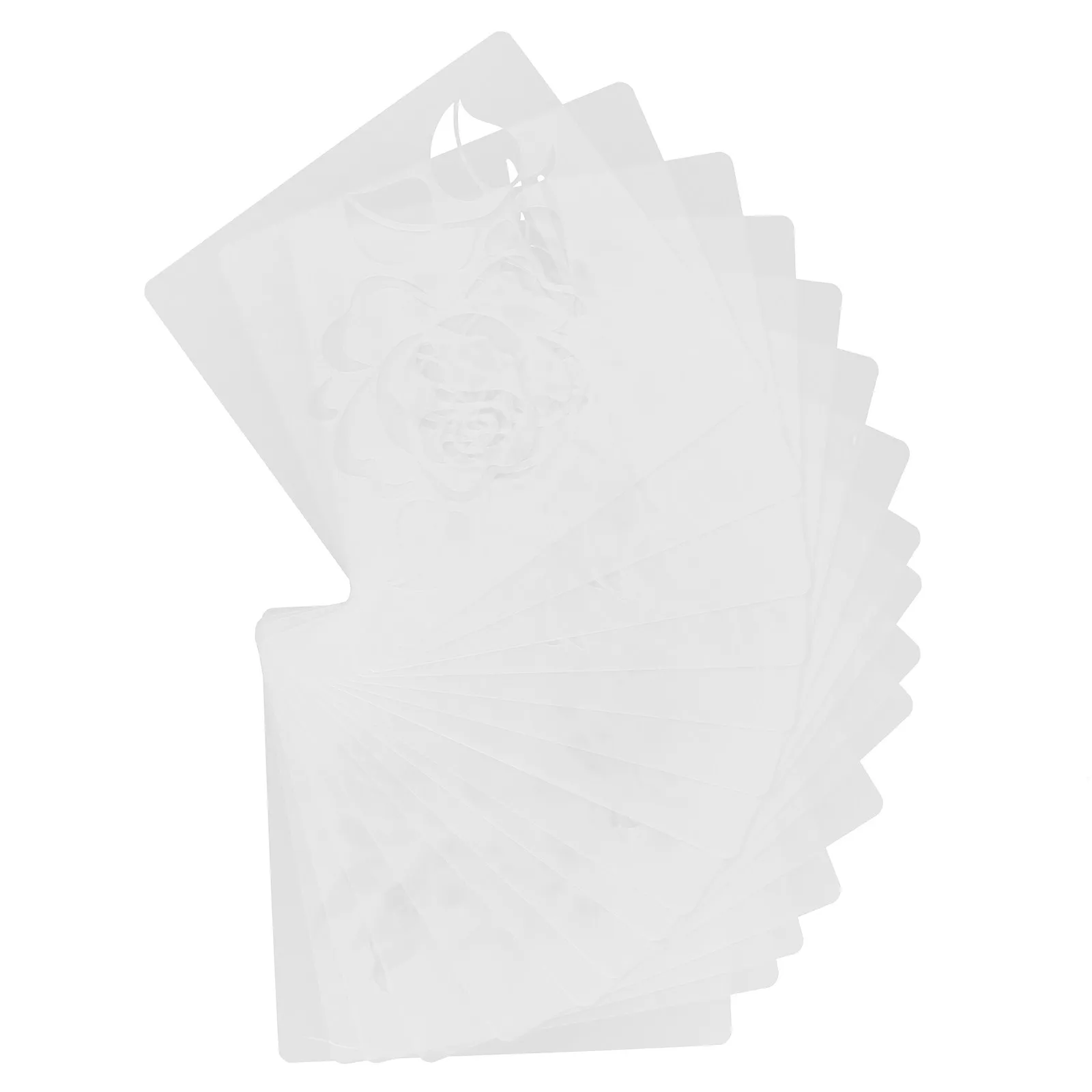 

16Pcs DIY Plant and Flower Stencils Hand-Drawn Floral Painting Templates for Crafts Walls Plastic Stencils for Creative Artwork
