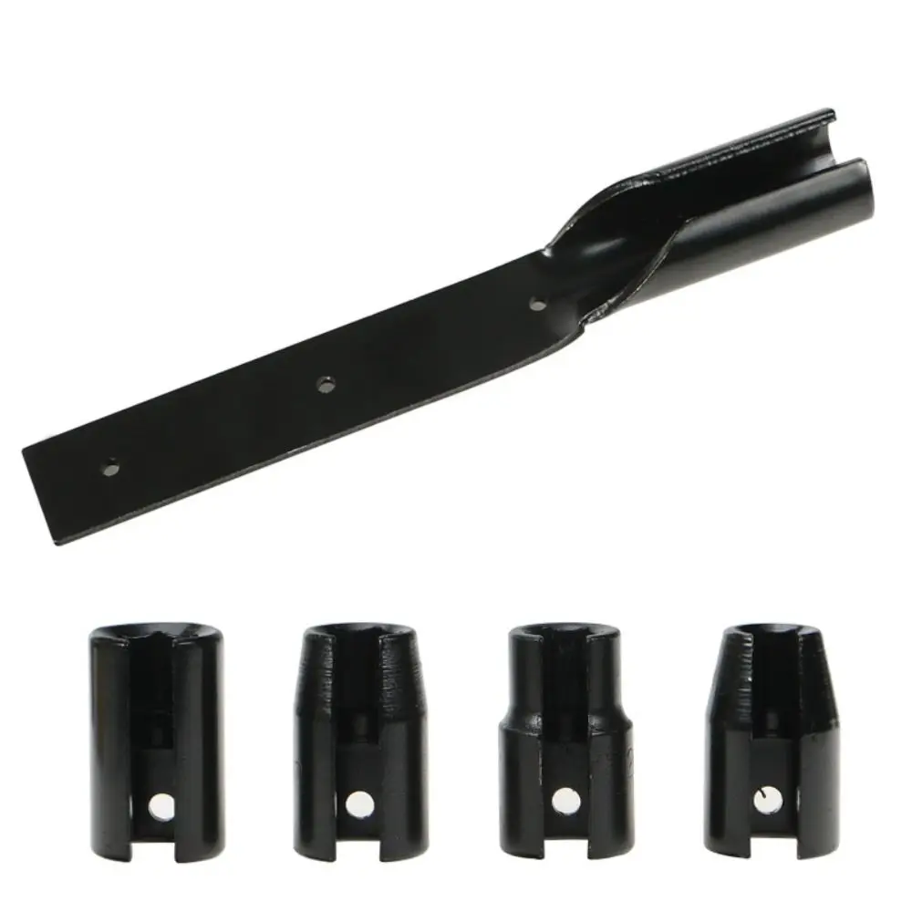 Conjunto de manga de teto hexagonal de aço espesso, extensão gratuita, fácil de transportar, ferramenta de instalação de haste de suspensão