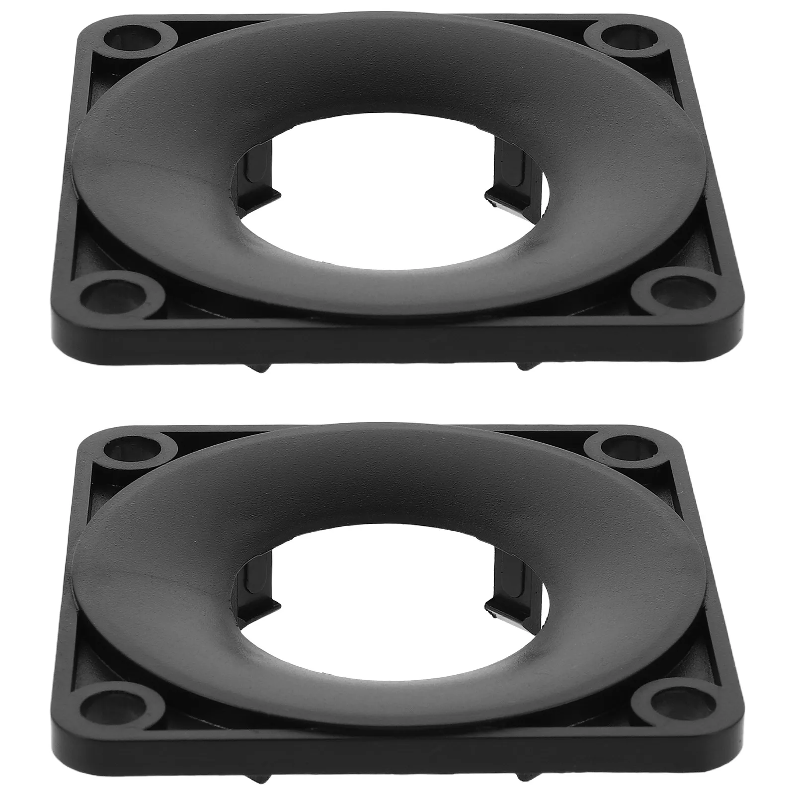 2Pcs High Frequency Speaker Dust Cap Cover Car Plastic Speaker Protective Guard Dashboard Horn Panel Replacement Decorative