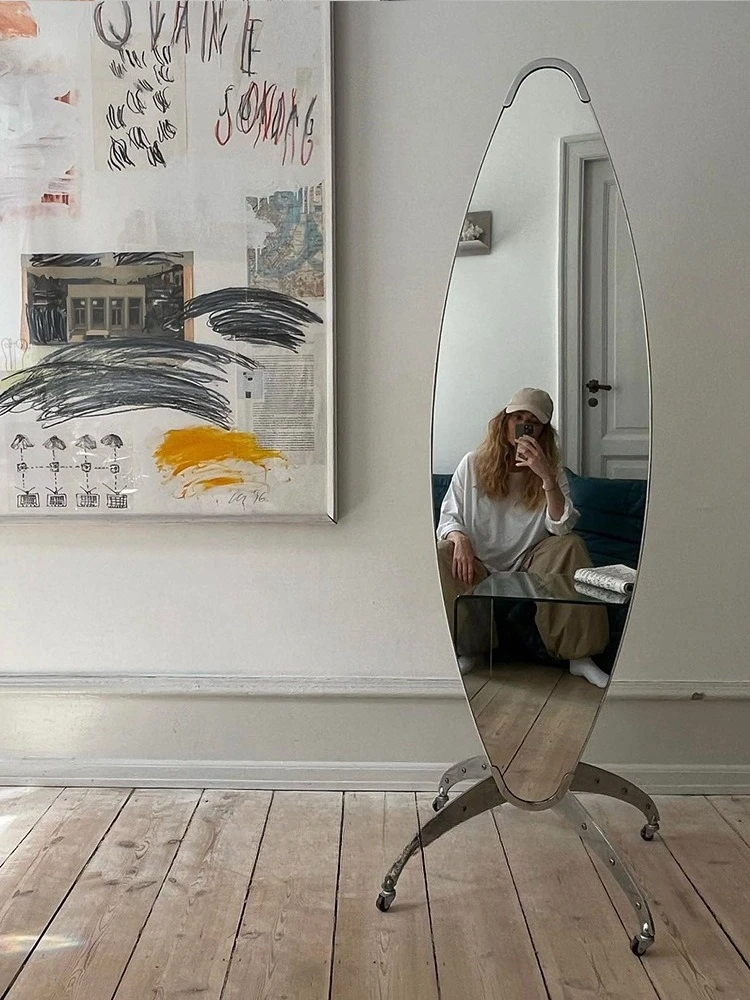 Floor-to-ceiling full-length mirror, full-body mirror