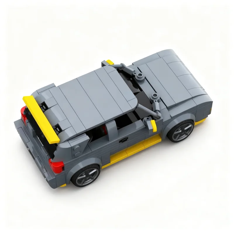 408 Uds. MOC Volkswagen Golf GTI City Champions modelo de construcción bloques de regalo de Navidad juguetes de arquitectura ensamblar Idea creativa DIY