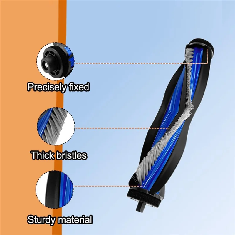 【بسيط】لـ Ecovacs Deebot T50 Omni/T50 Pro Omni/T50 Max/T50 Pro مجموعة ملحقات بديلة أجزاء المكنسة الكهربائية